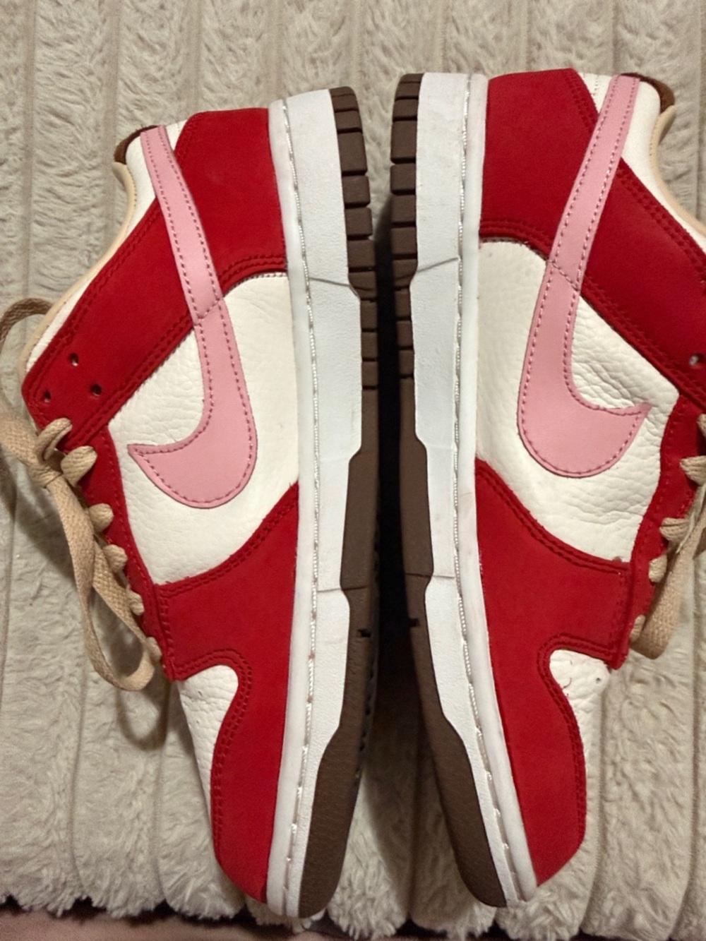 Nike Women's Red, Pink & Tan Low-Top Sneakers - Picture 9 of 9